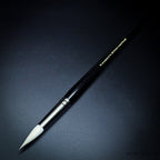 Rosemary & Co Snowdrop Pointed Round Synthetic Watercolour Brush Vegan Taklon