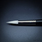 Rosemary & Co Snowdrop Pointed Round Synthetic Watercolour Brush Vegan Taklon