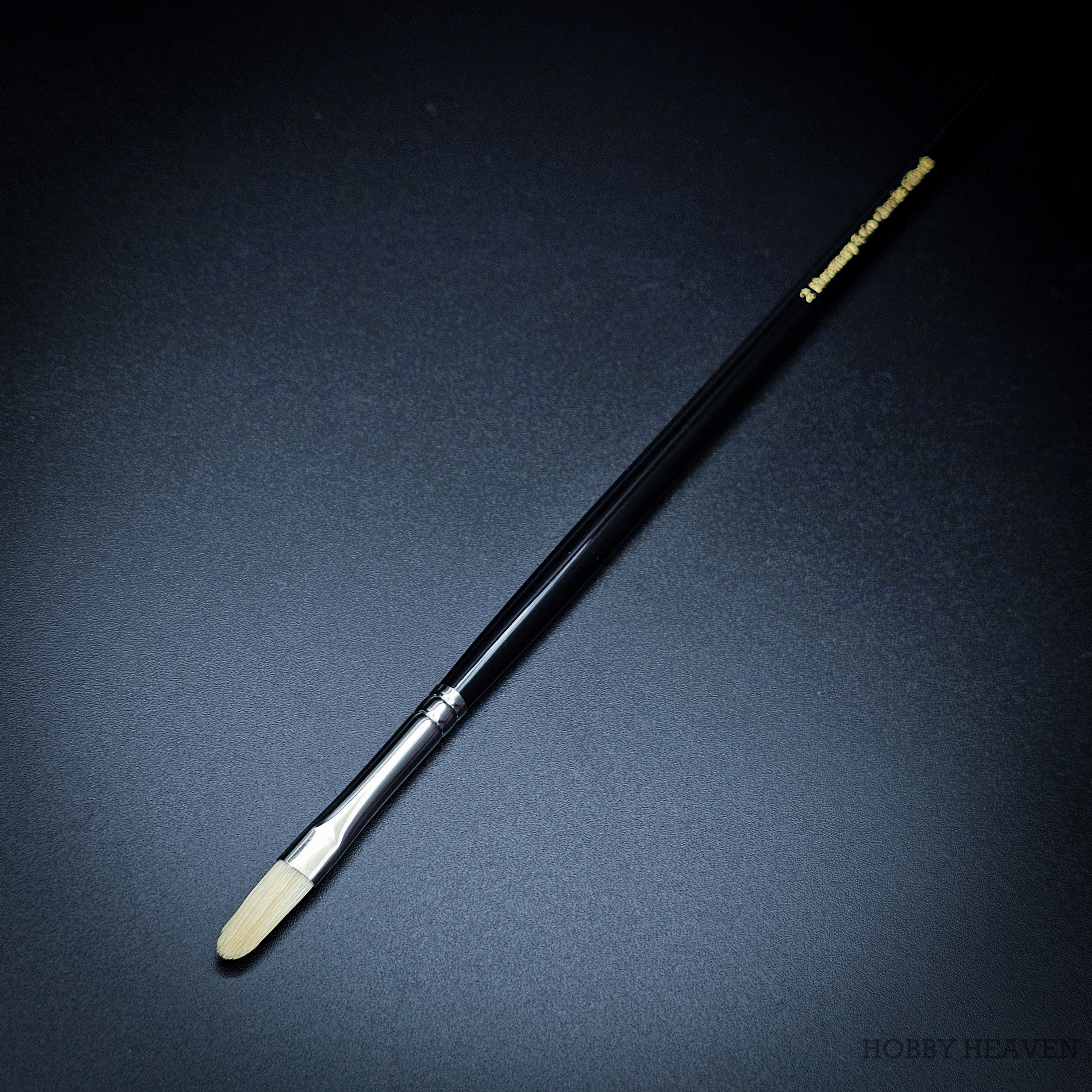Rosemary & Co Classic Filbert size 2 long handle full brush - Hobby Heaven