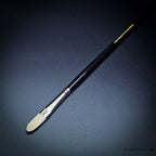 Rosemary & Co Classic Filbert size 4 long handle full brush - Hobby Heaven