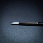 Close-up of Snowdrop size 4 long handle brush head