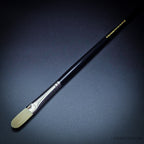 Rosemary & Co Classic Filbert size 6 long handle full brush - Hobby Heaven