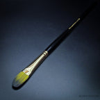 Rosemary & Co Evergreen Filbert size 9 long handle full brush - Hobby Heaven