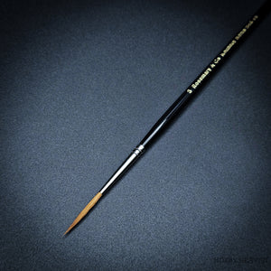 Rosemary Series 44 Pure Kolinsky Sable Rigger Brush Range | Short & Long Handle |