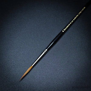 Rosemary Series 44 Pure Kolinsky Sable Rigger Brush Range | Short & Long Handle |