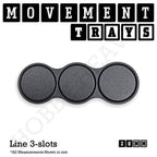 28mm Movement Trays for Tabletop Games | Wargaming | Full Range