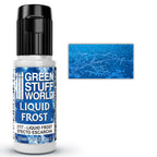 Liquid Frost crystal texture close up ice effect detail