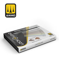 Ammo by Mig MIG8349 Lock 'N Load Weathering Pencil Set – Rechargeable Effects Kit
