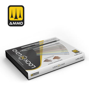 Ammo by Mig MIG8349 Lock 'N Load Weathering Pencil Set – Rechargeable Effects Kit