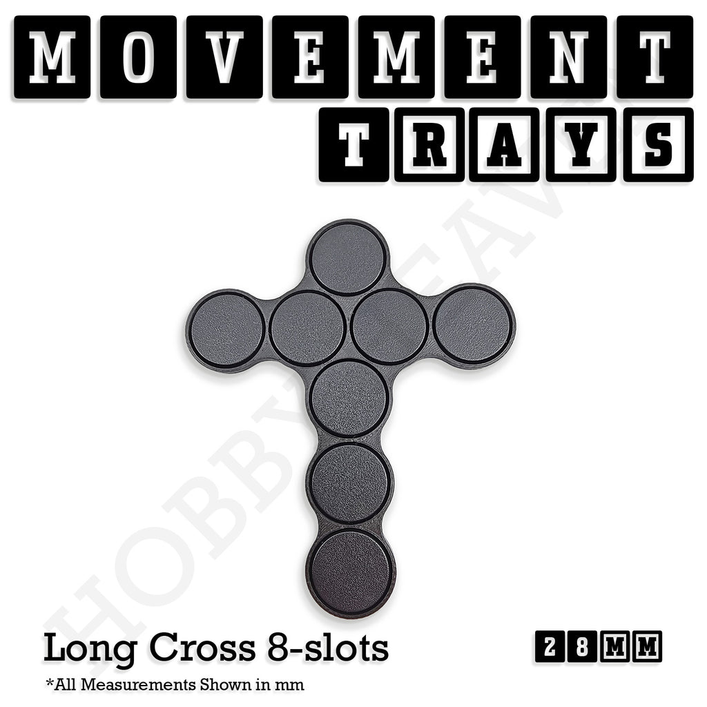 28mm Movement Trays for Tabletop Games | Wargaming | Full Range