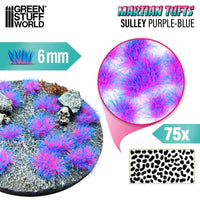 Green Stuff World Martian Fluor Tufts 6 mm – Neon Alien Grass Range (Choose Colour) – 75 Self-Adhesive Tufts