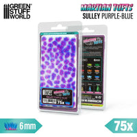 Green Stuff World Martian Fluor Tufts 6 mm – Neon Alien Grass Range (Choose Colour) – 75 Self-Adhesive Tufts