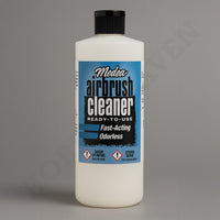Medea Iwata Airbrush Cleaner 16oz front bottle view – professional airbrush cleaning solution