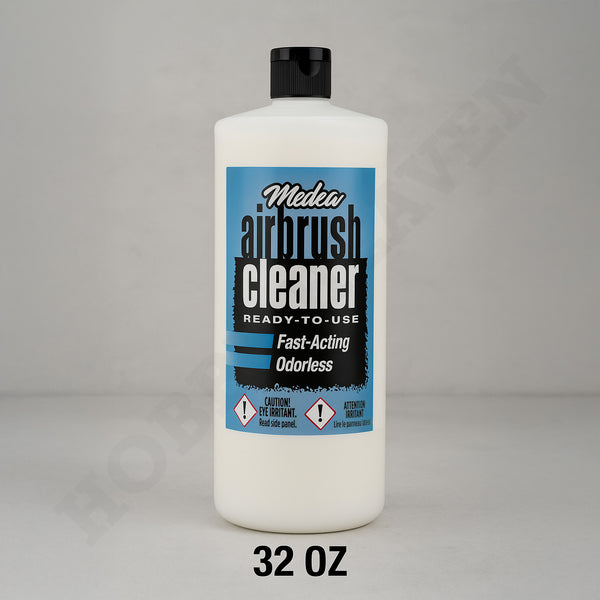 Medea Iwata Airbrush Cleaner 32oz front view bottle – ready to use large cleaning solution