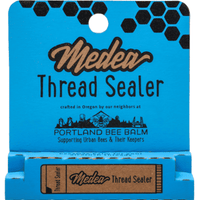 Medea Thread Sealer packaging by Portland Bee Balm – natural beeswax airbrush thread sealant