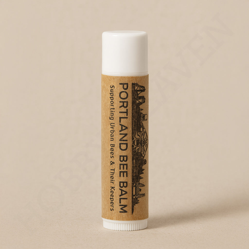 Medea Thread Sealer Portland Bee Balm tube standing upright – organic beeswax sealant