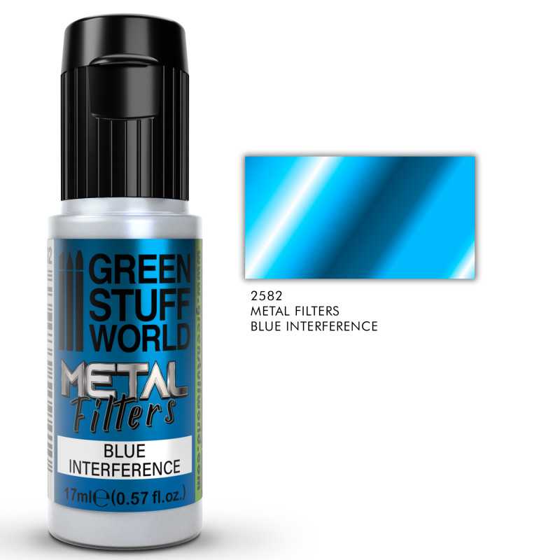 Green Stuff World Metal Filters 17ml – Interference Metallic Effects