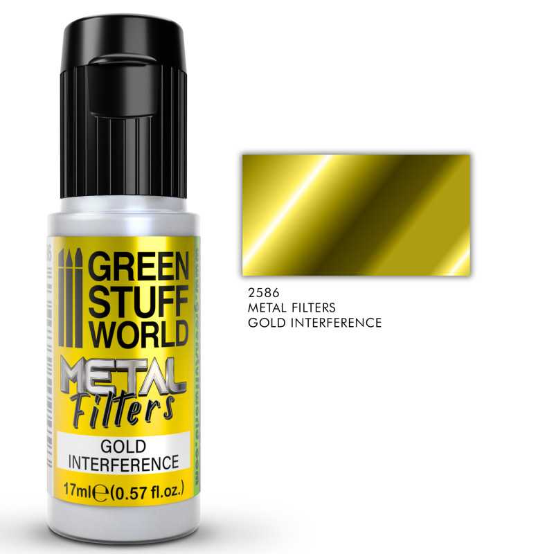 Green Stuff World Metal Filters 17ml – Interference Metallic Effects