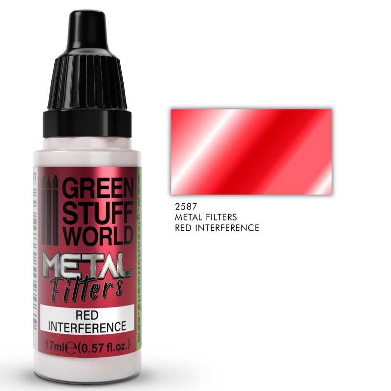 Green Stuff World Metal Filters 17ml – Interference Metallic Effects