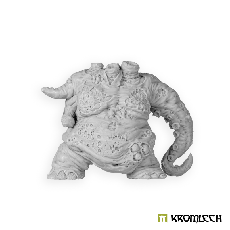 The Chimney beast unpainted in grey resin