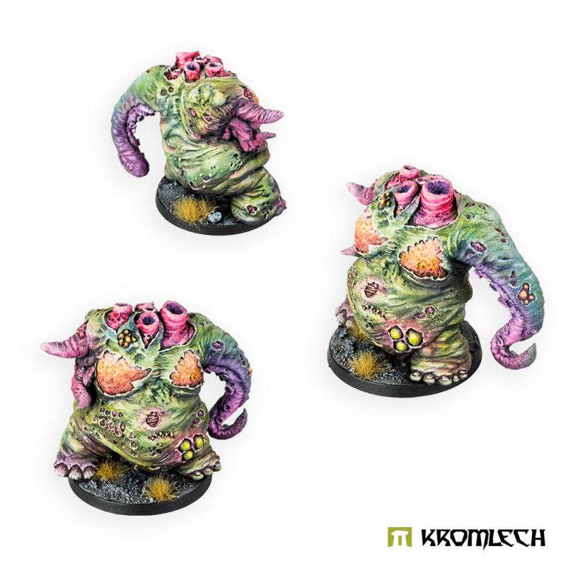 The painted Chimney beast from three more angles