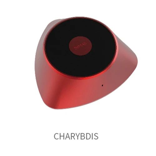 Red DSPIAE MS-01 Charybdis mixer base on white, the standard model of the same shape