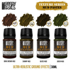 Green Stuff World Mud Textures Set – 4×30ml