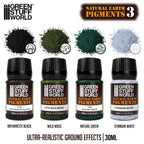 Green Stuff World Natural Earth Pigments Set No. 3 – 4×30ml