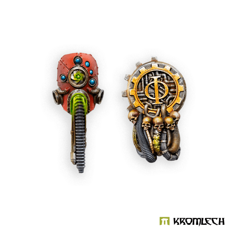 Kromlech Odyssian Knight Mask & Crest (2) KRVB108 - Hobby Heaven