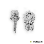 Kromlech Odyssian Knight Mask & Crest (2) KRVB108 - Hobby Heaven