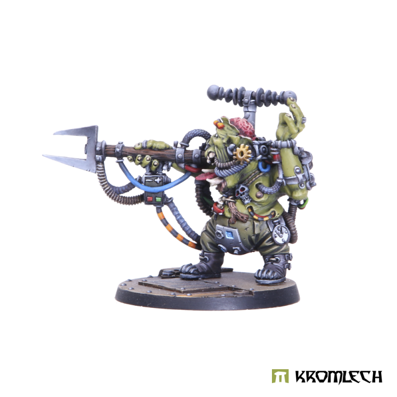 The painted Orc Freak from the front left