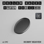 Hollow Bases Range  - Wargaming 3d Printed Bases (OBS System)