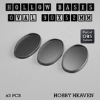 Hollow Bases Range  - Wargaming 3d Printed Bases (OBS System)