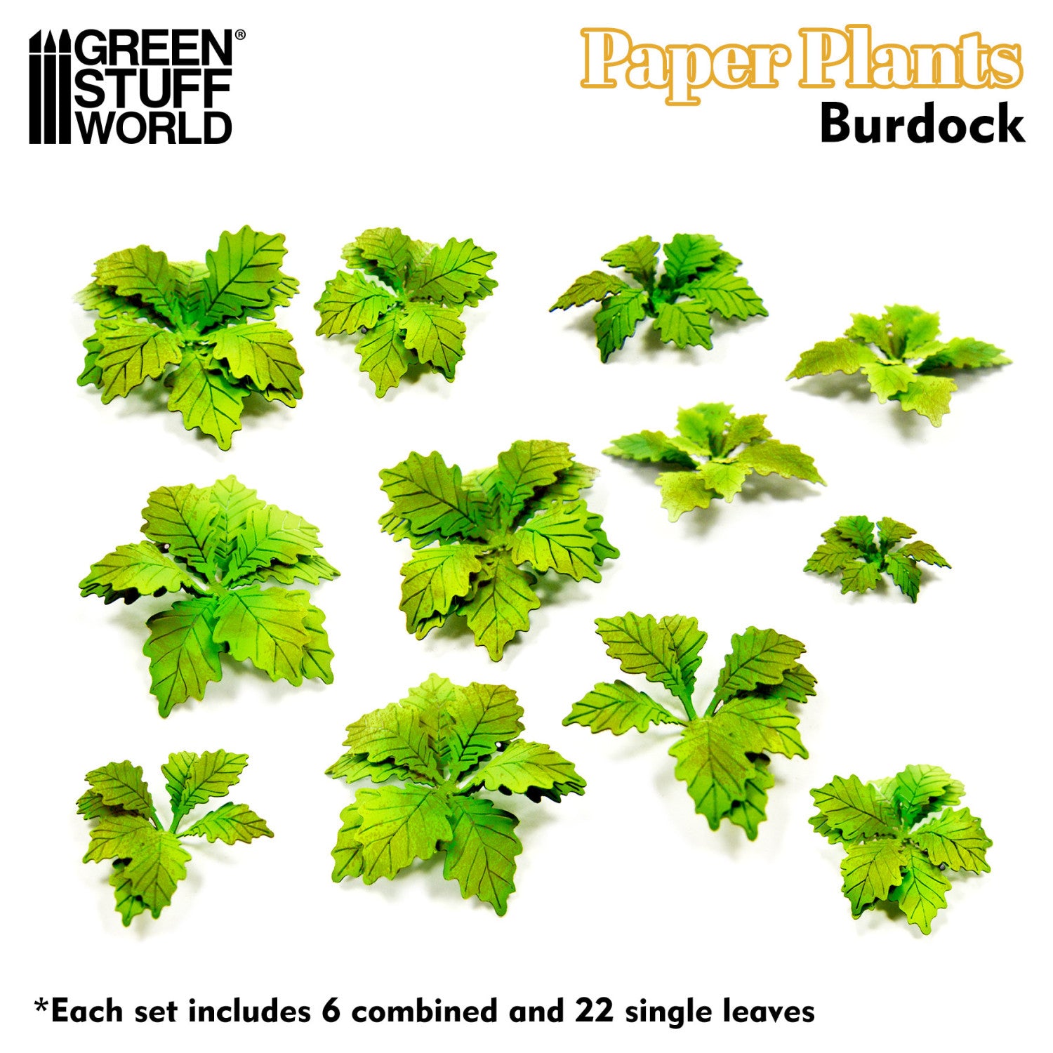Green Stuff World Paper Plants – Laser-Cut Paper Foliage