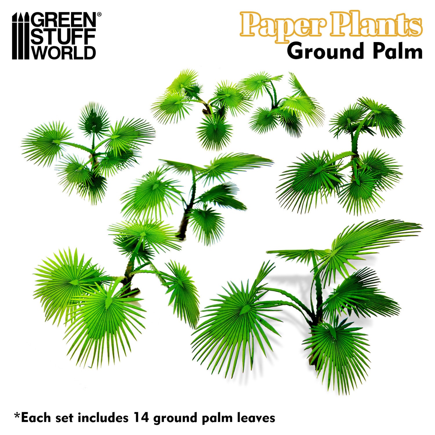 Green Stuff World Paper Plants – Laser-Cut Paper Foliage