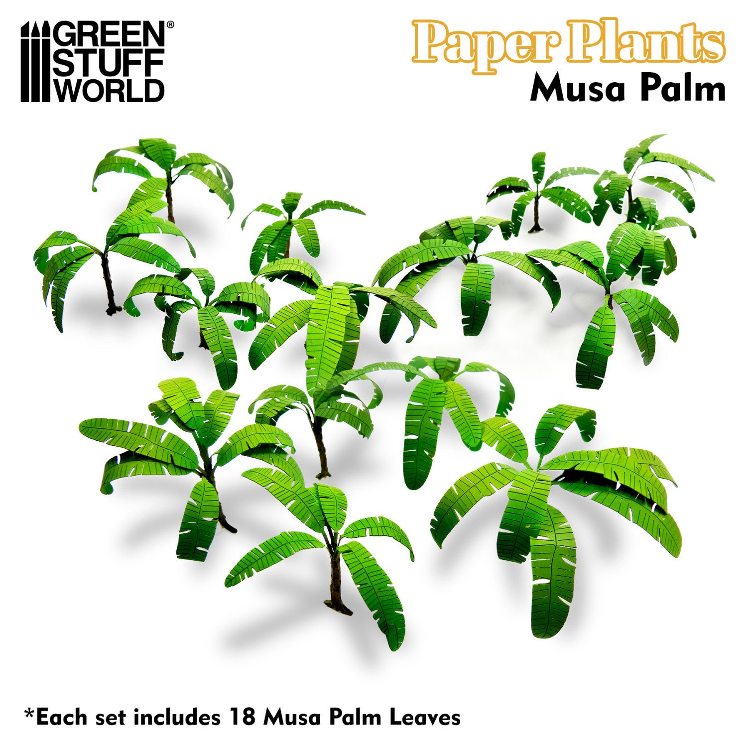 Green Stuff World Paper Plants – Laser-Cut Paper Foliage