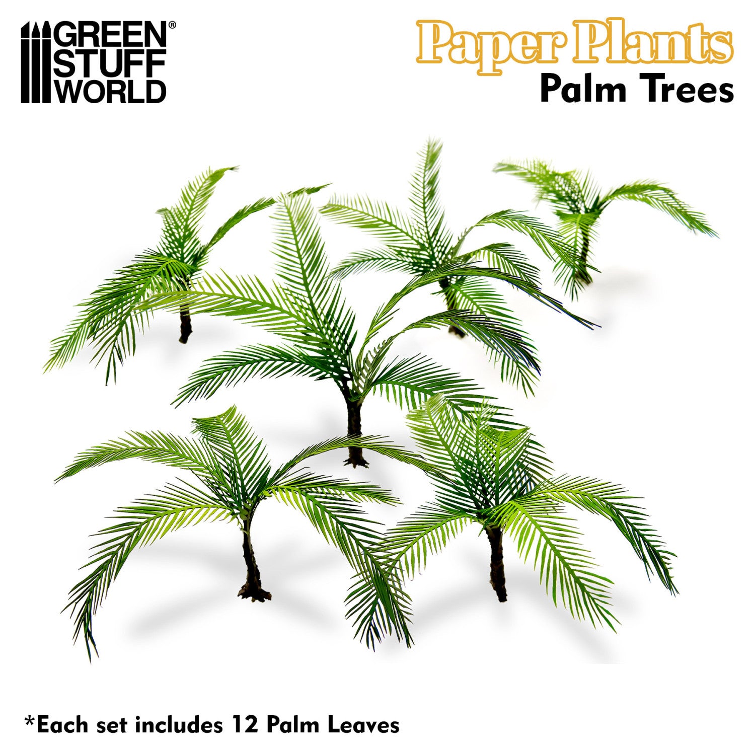 Green Stuff World Paper Plants – Laser-Cut Paper Foliage