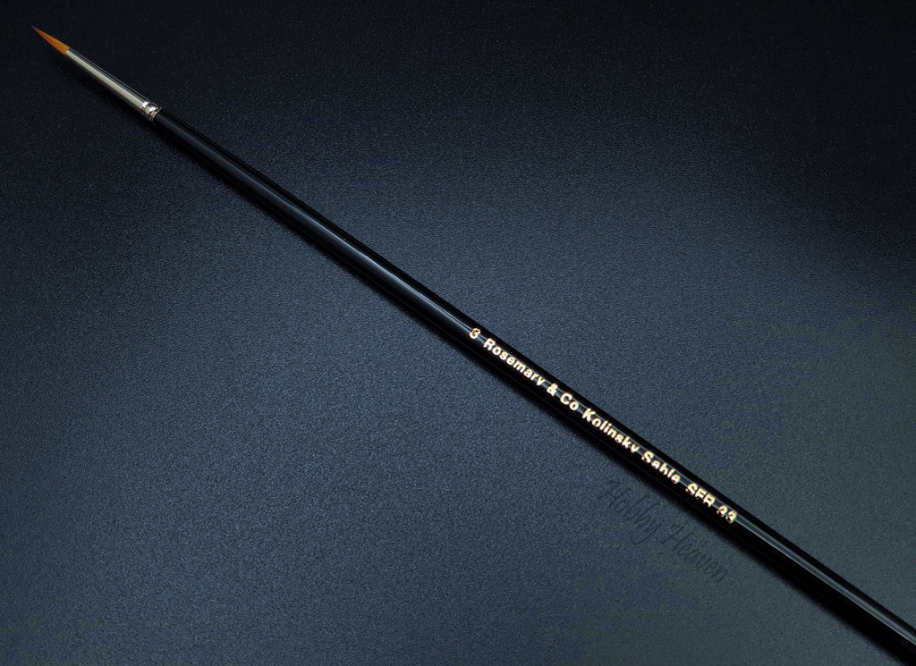 Rosemary & Co Series 33 — Kolinsky Sable Round