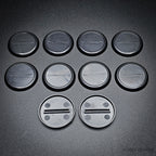 40mm Wide Lip Round Plastic Bases