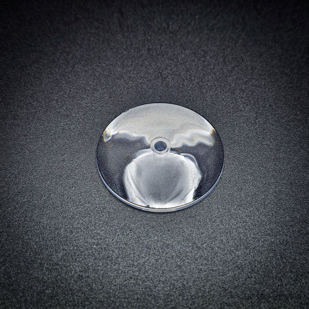 32mm Round Flying Clear Plastic Base