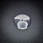 32mm Round Flying Clear Plastic Base