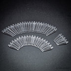 32mm Round Flying Clear Plastic Base
