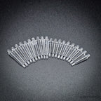 32mm Round Flying Clear Plastic Base