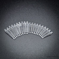 32mm Round Flying Clear Plastic Base
