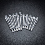 32mm Round Flying Clear Plastic Base