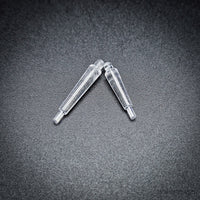 32mm Round Flying Clear Plastic Base

