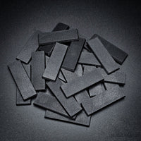 60x20mm Rectangle Plain Plastic Bases 3d Print
