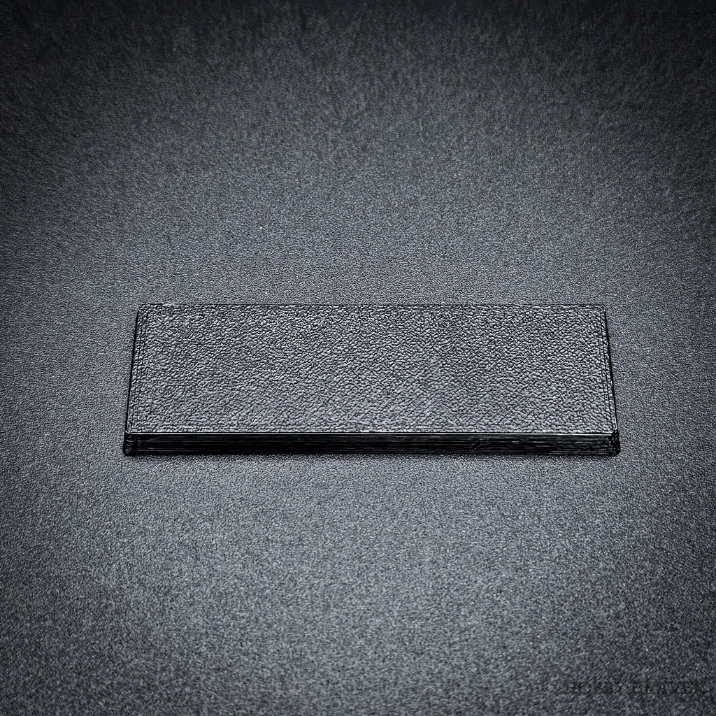 60x20mm Rectangle Plain Plastic Bases 3d Print