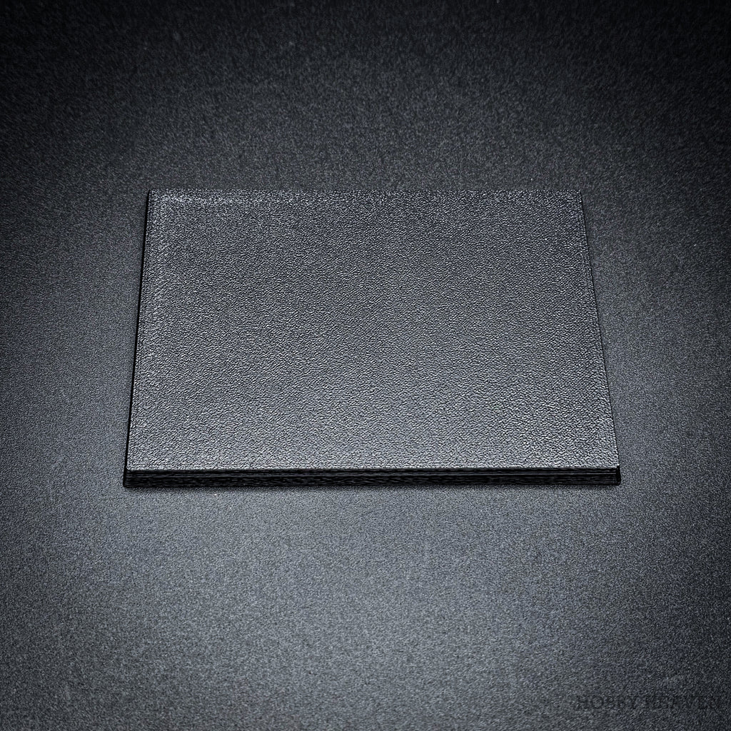 100x75mm Rectangle Plain Plastic Bases 3d Print