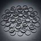 25mm to 28mm Round Base Converters ABS Plastic